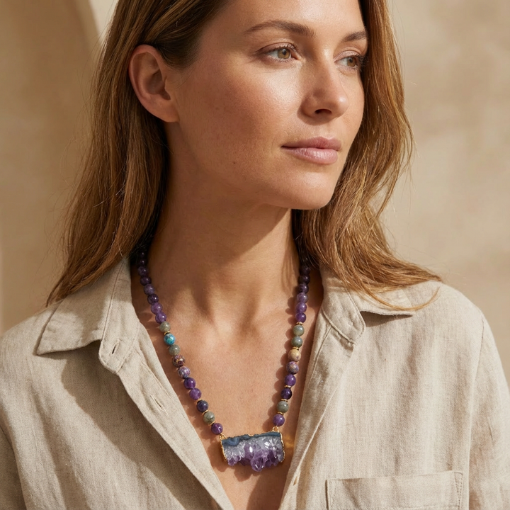 Loving Kindness Necklace - Labradorite