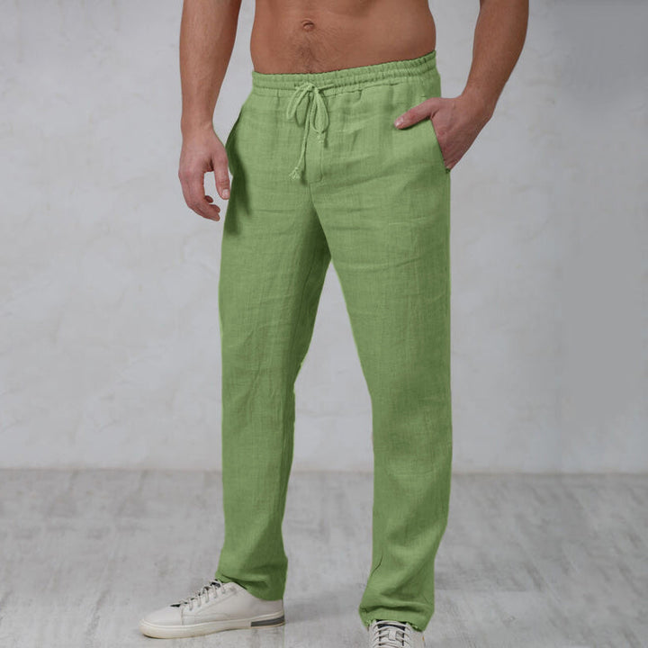 Elegante Leinenhose