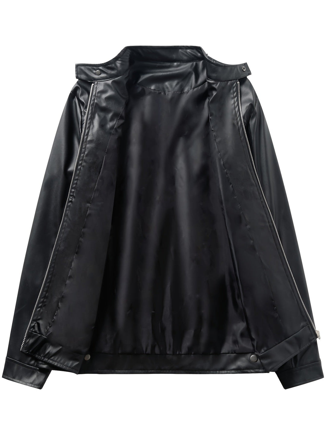 Lässige Lederjacke