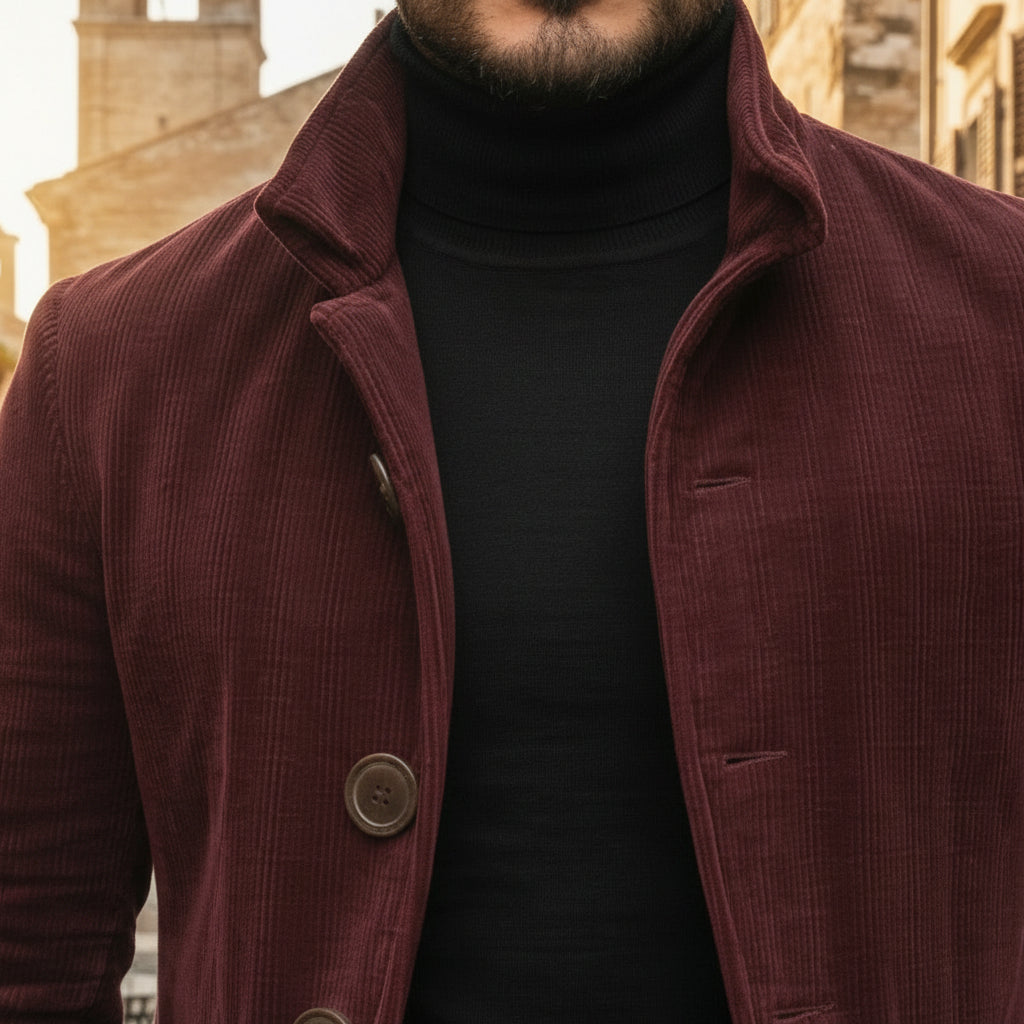 Elegante Corduroy-Jacke