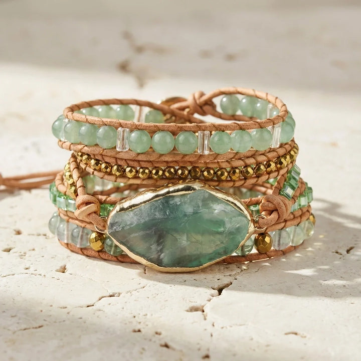 Fluorite Optimism Bracelet - Fluorite
