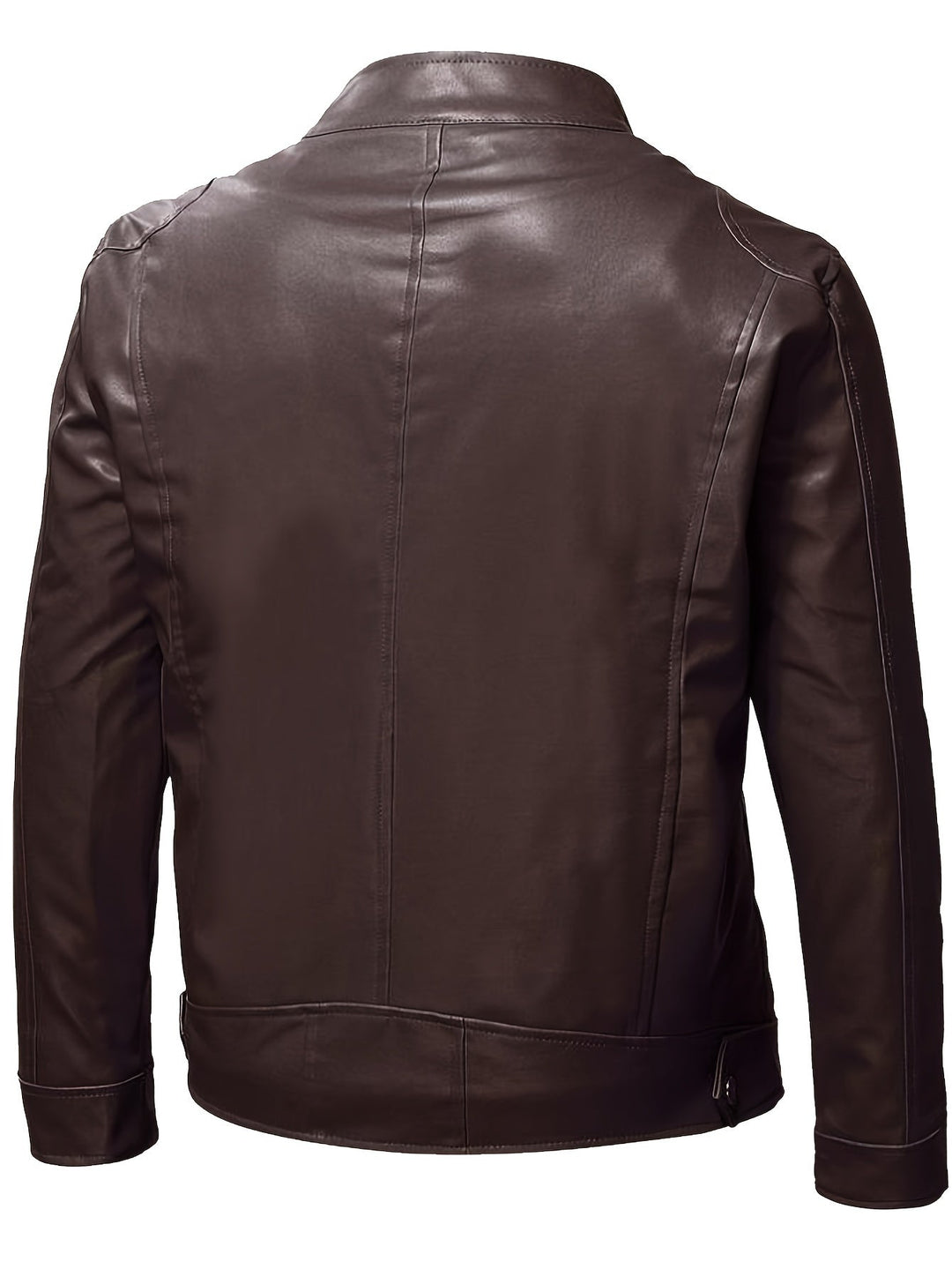 Lässige Lederjacke