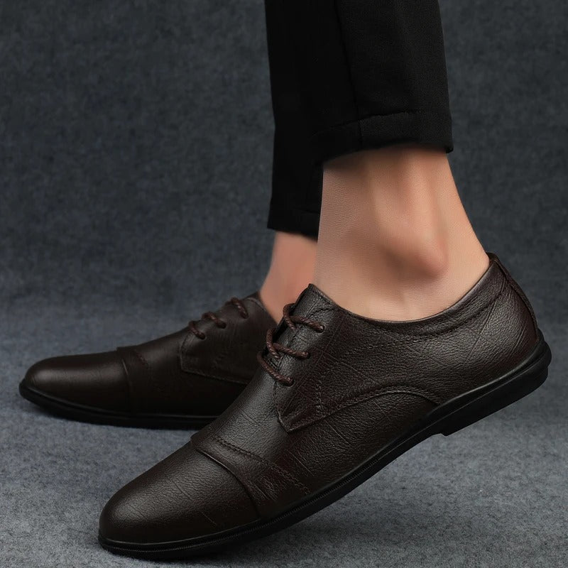 Elegante Leder-Dressschuhe