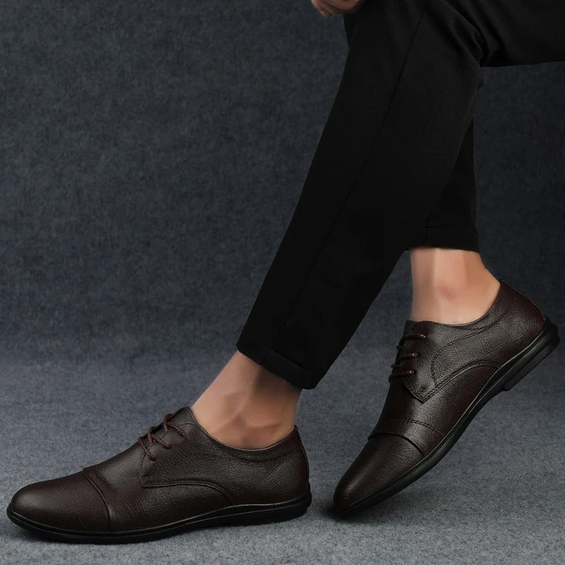 Elegante Leder-Dressschuhe