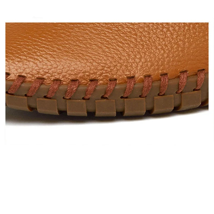 Atmungsaktive Leder Slipper