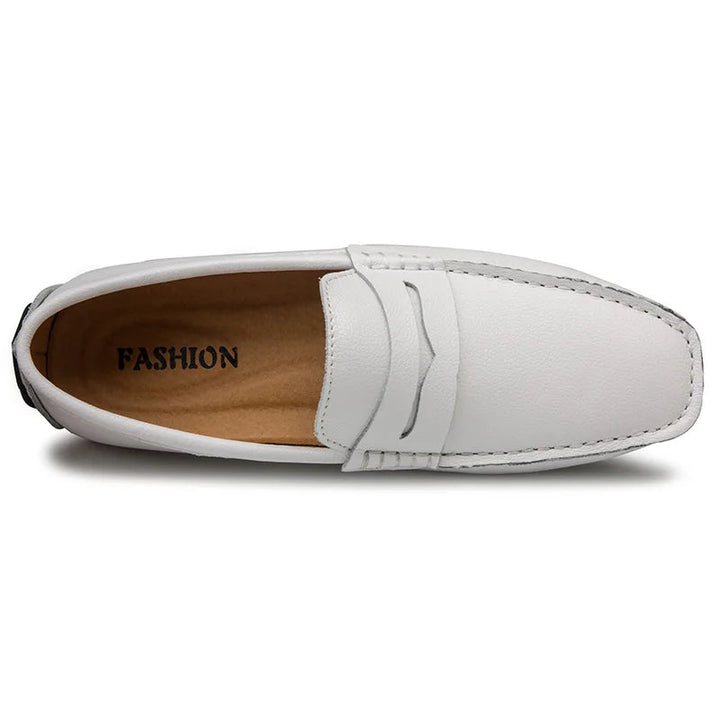 Lässige Leder Sommer Loafers