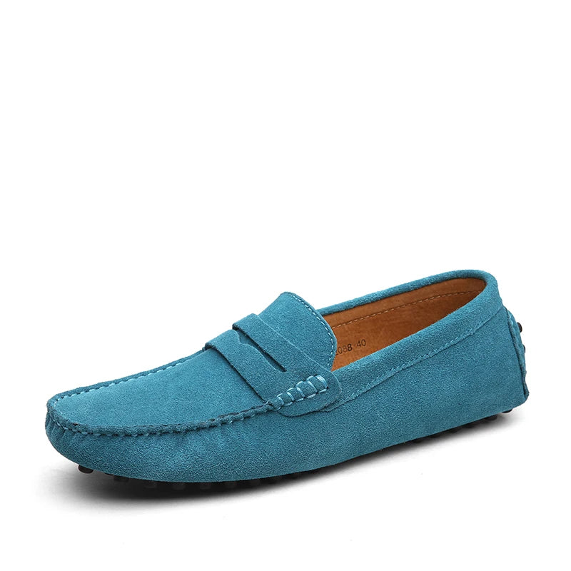 Lässige Wildleder Slipper