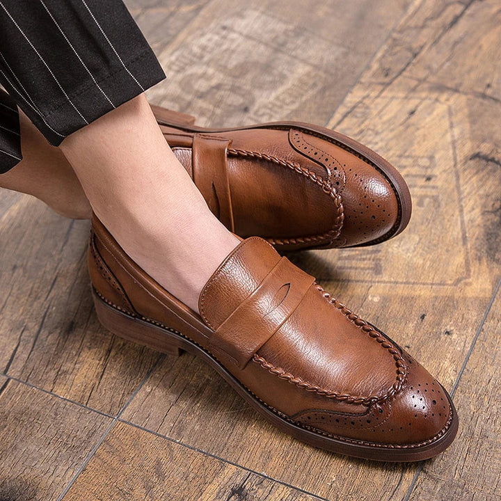 Schicke Lederloafers