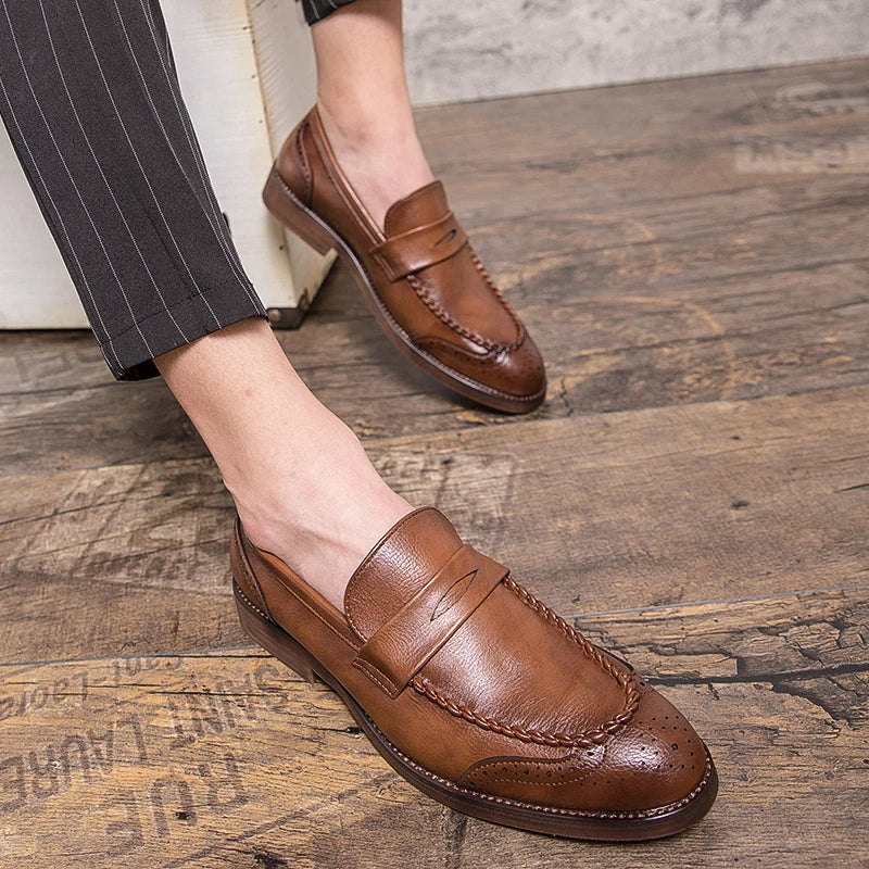 Schicke Lederloafers