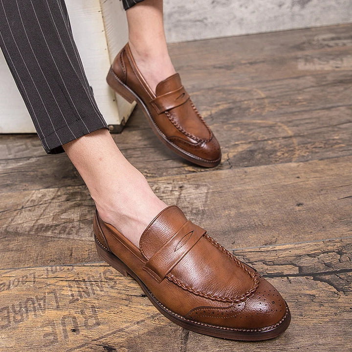 Schicke Lederloafers