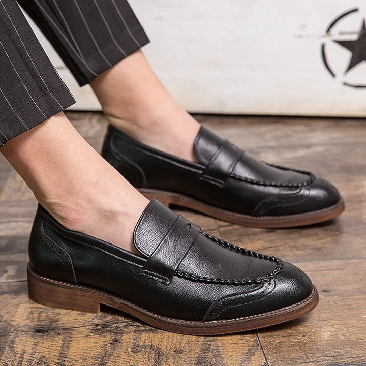 Schicke Lederloafers
