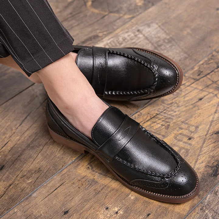 Schicke Lederloafers