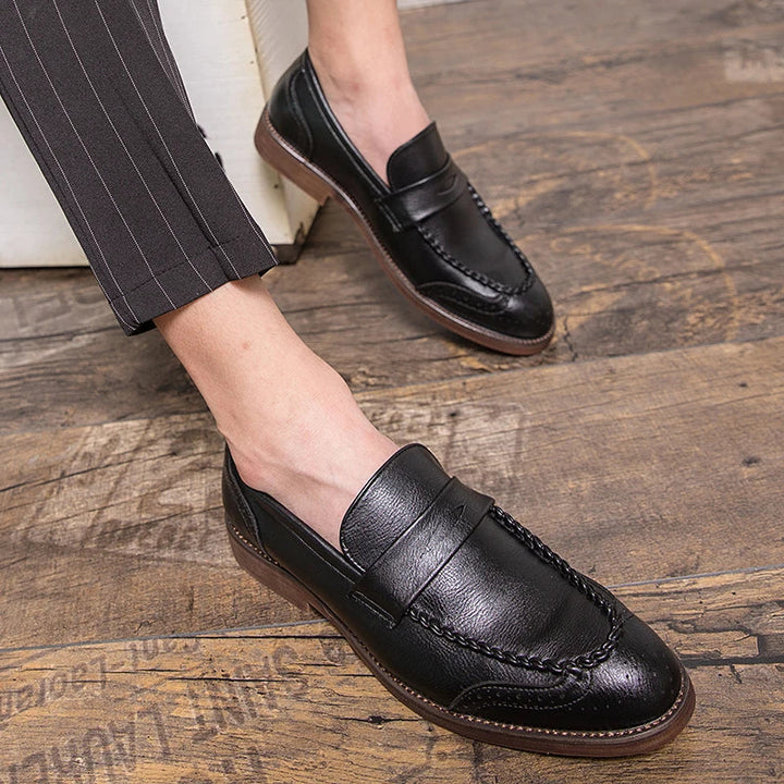 Schicke Lederloafers