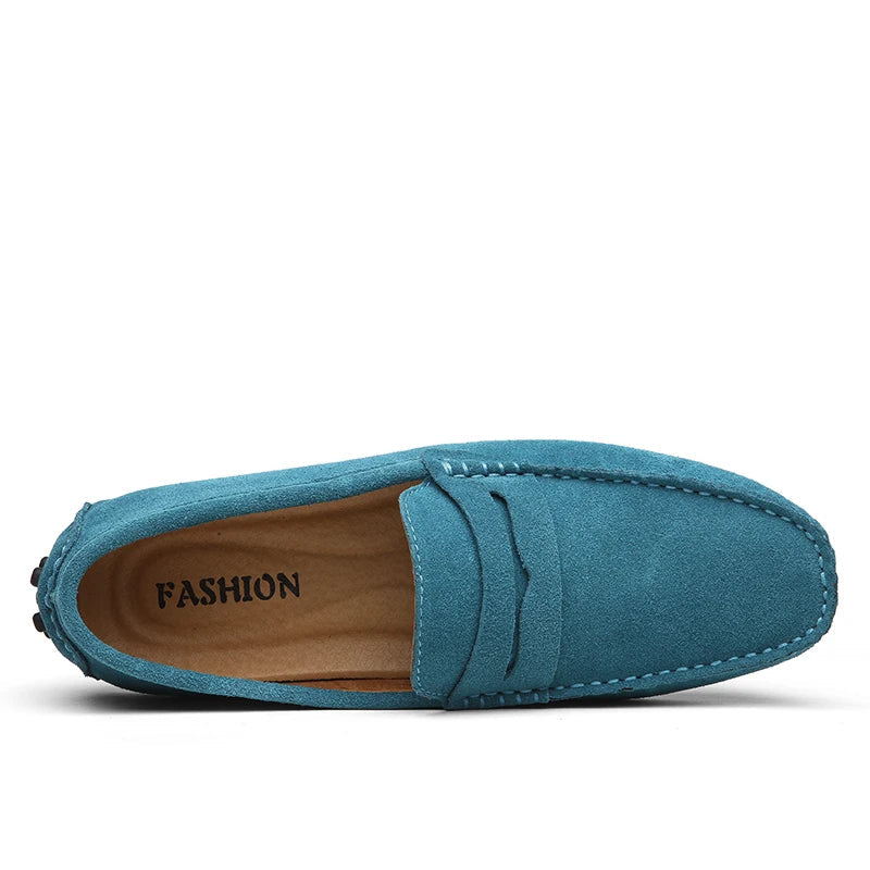 Lässige Wildleder Slipper