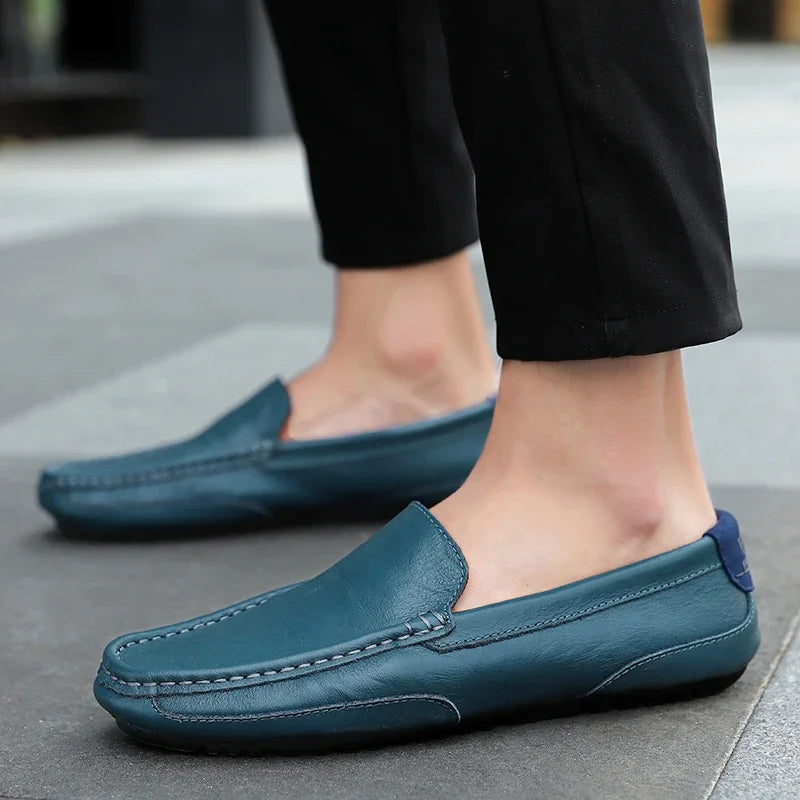 Vintage Leder Loafers