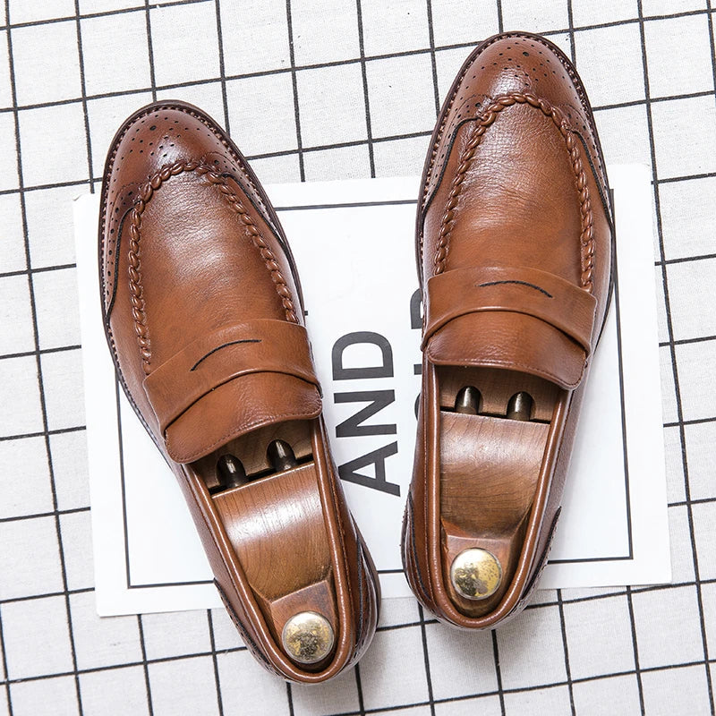 Schicke Lederloafers