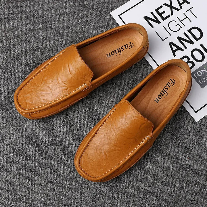 Vintage Leder Loafers