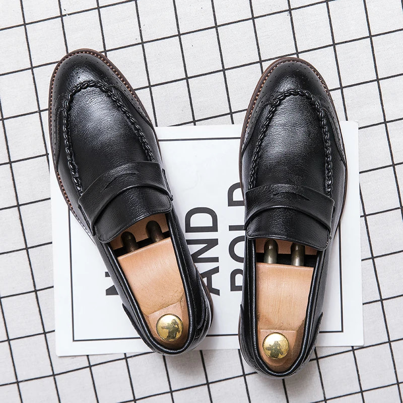 Schicke Lederloafers