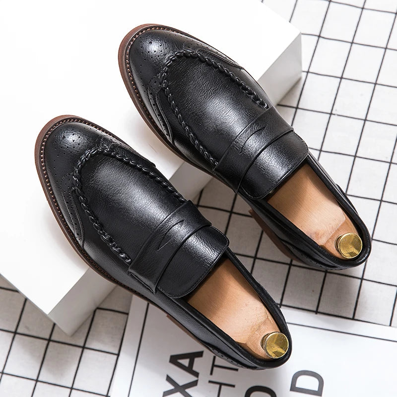 Schicke Lederloafers