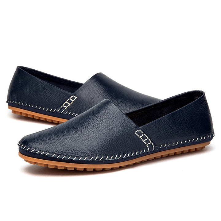 Leichte Leder Slipper