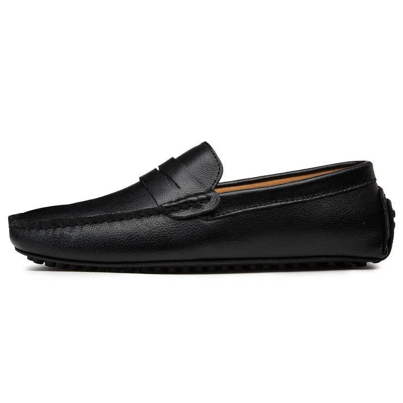 Lässige Leder Sommer Loafers