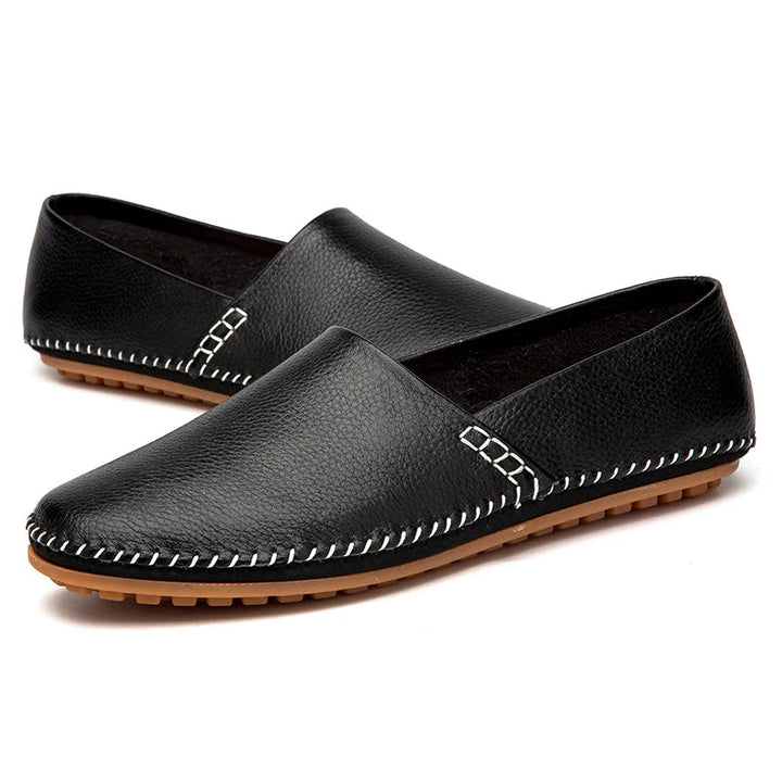 Leichte Leder Slipper