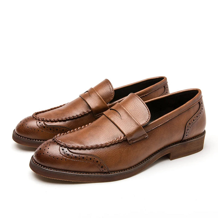 Schicke Lederloafers