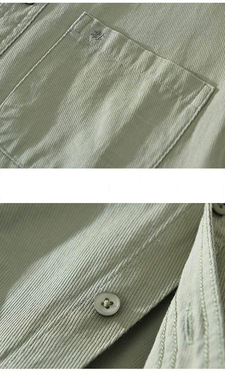 Baumwollhemd mit kurzen Ärmeln