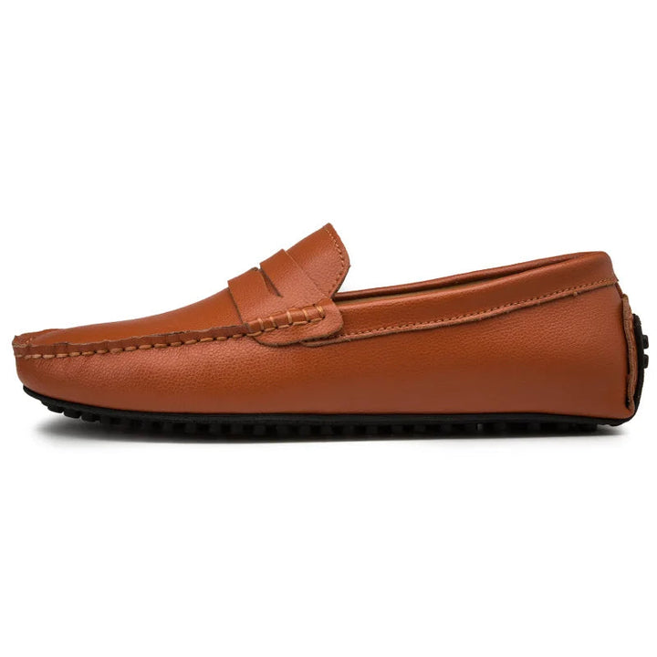 Lässige Leder Sommer Loafers