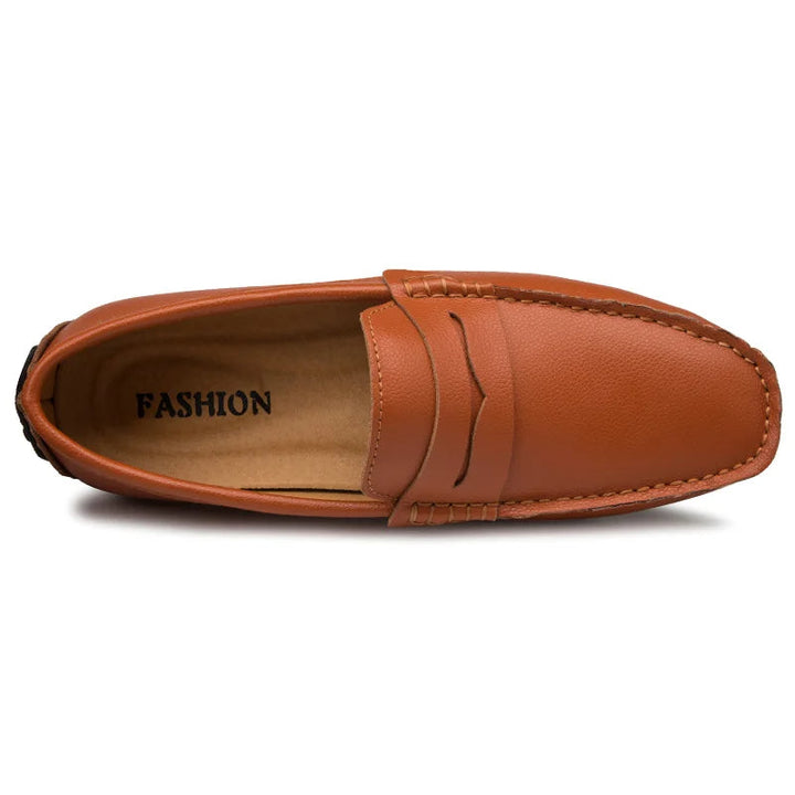 Lässige Leder Sommer Loafers