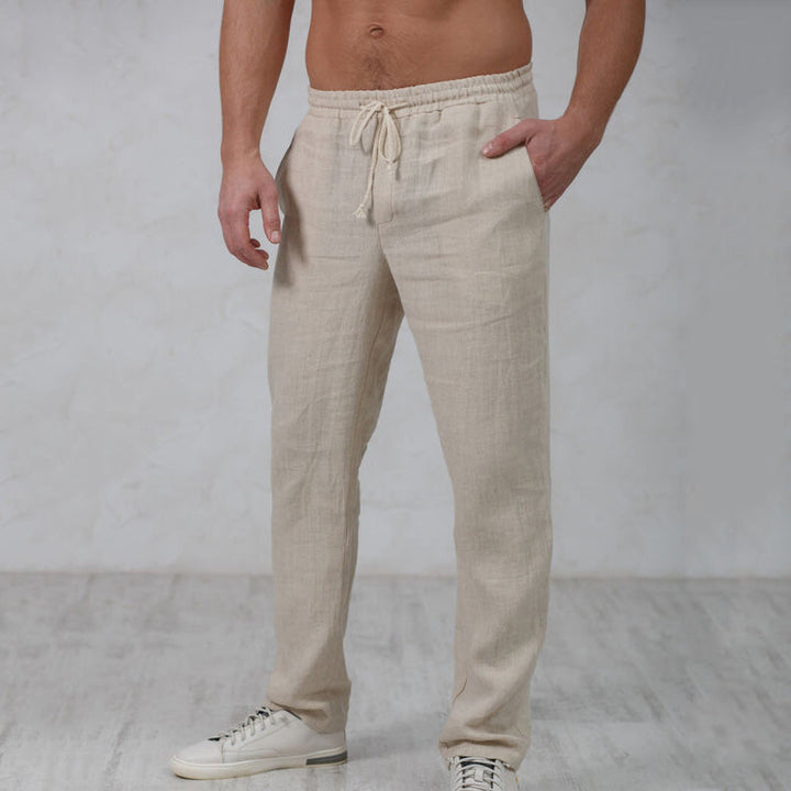 Elegante Leinenhose