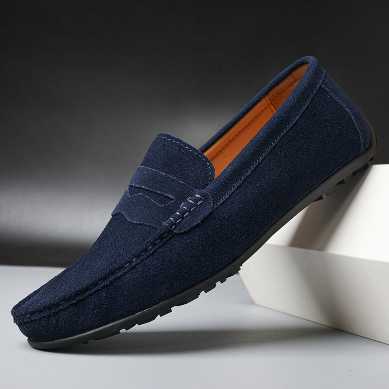 Retro Wildleder Herren Loafers