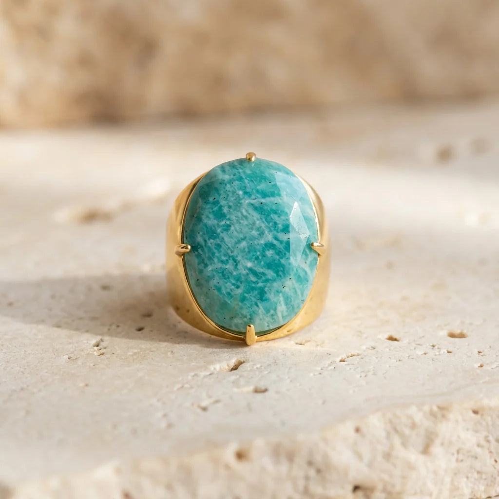 Harmony of Amazonite Ring - Amazonite 