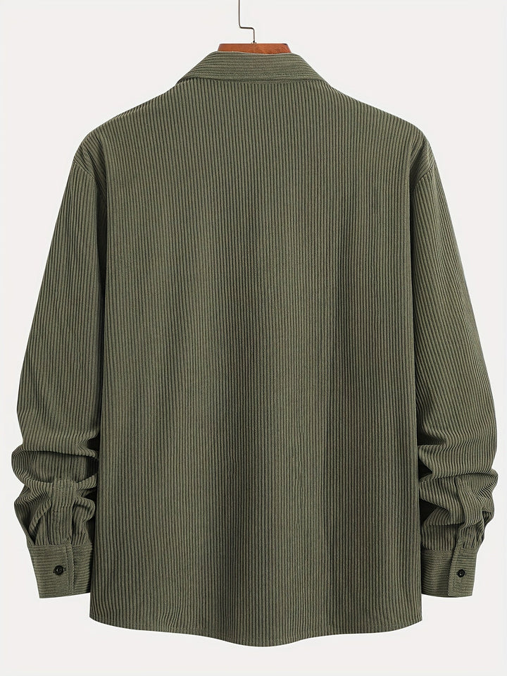 Lässige Weste aus Cord