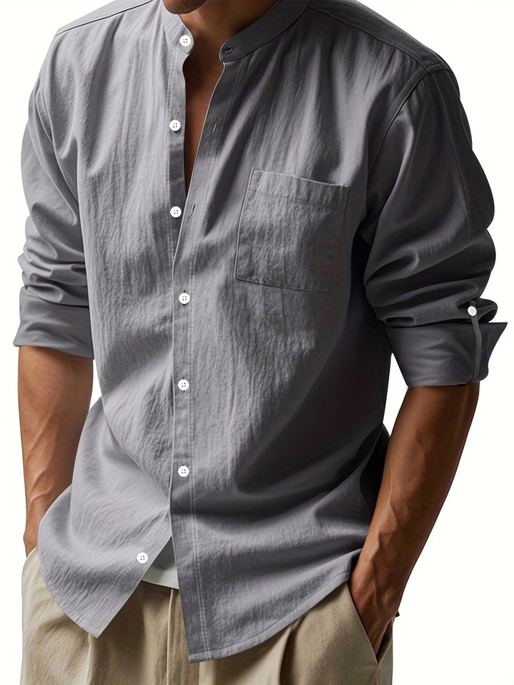 Elegantes Leinenhemd