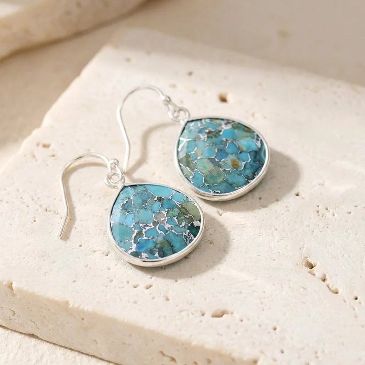 Healing Turquoise Earrings - Turquoise