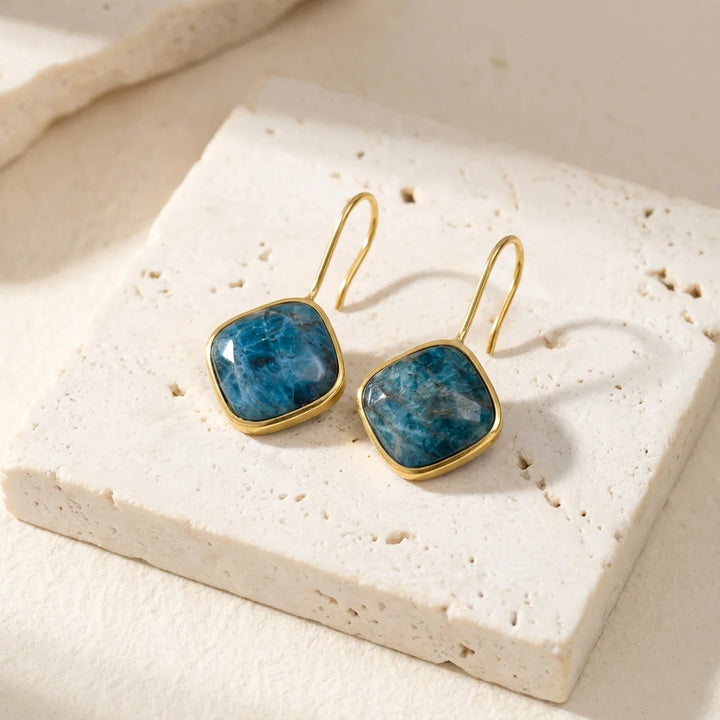 Creative Apatite Earrings - Apatite