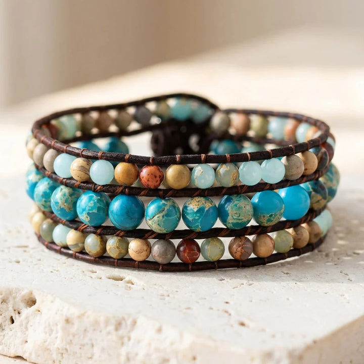 Jasper Focus Boho Bracelet - Jasper
