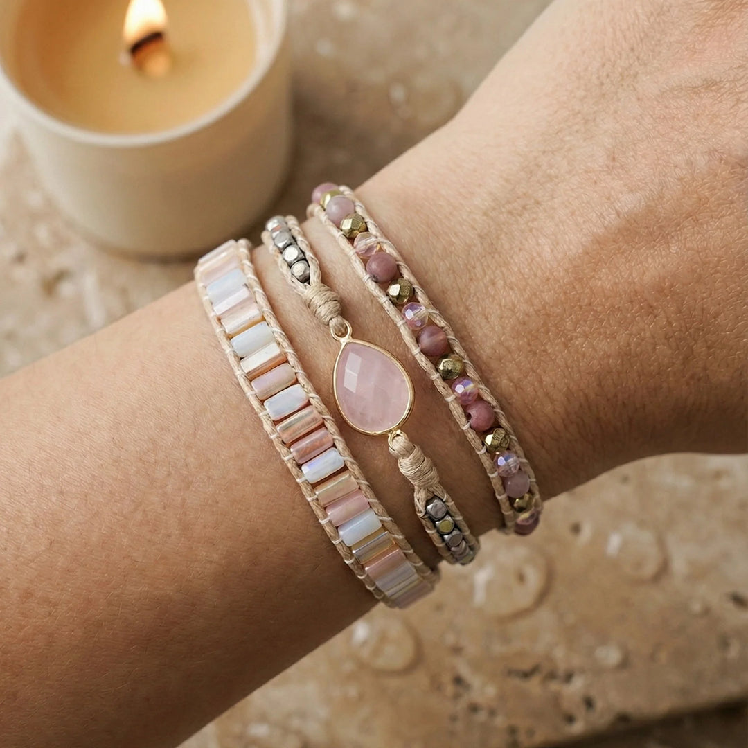 Inner Love Rose Quartz Bracelet - Rose Quartz