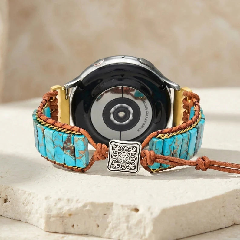 Calming Turquiose Samsung Watch Band - Turquoise