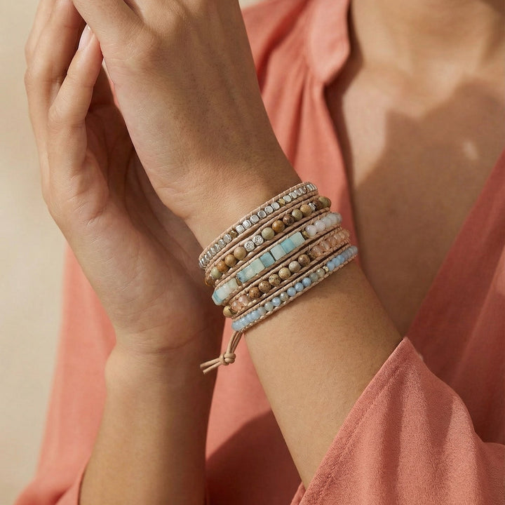 Earth Amazonite Bracelet - Amazonite 