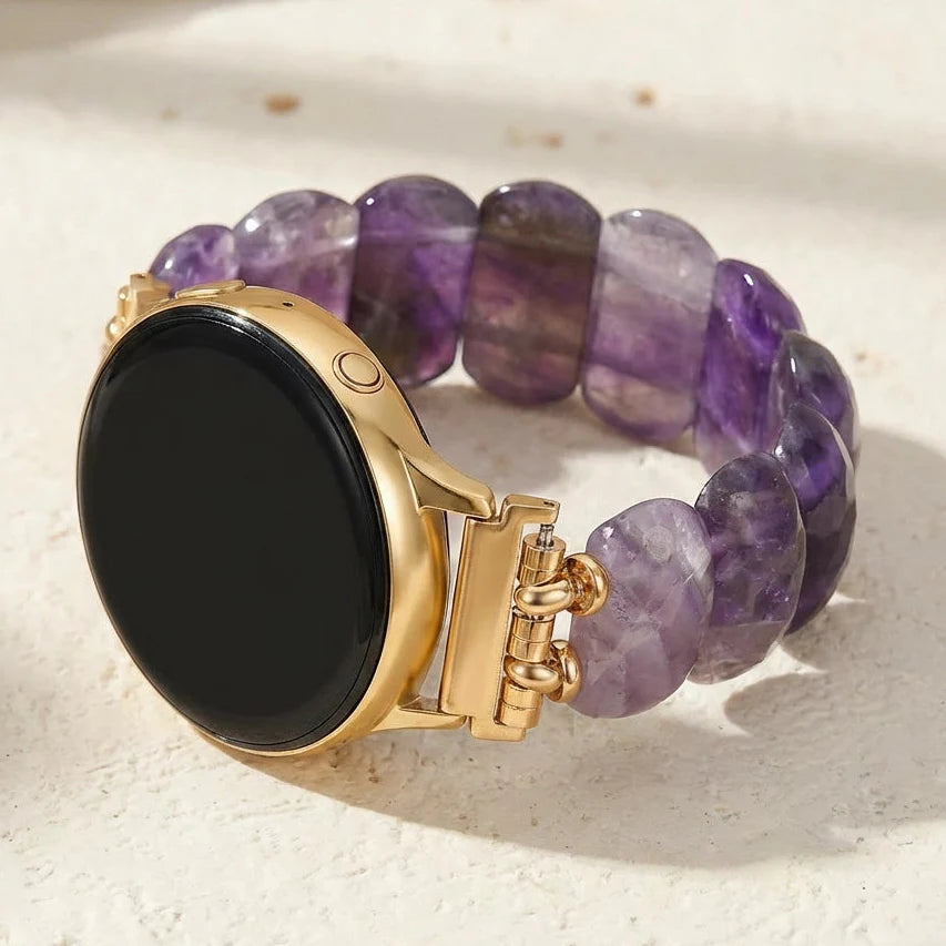 Amethyst Clarity Samsung Watch Band - Amethyst