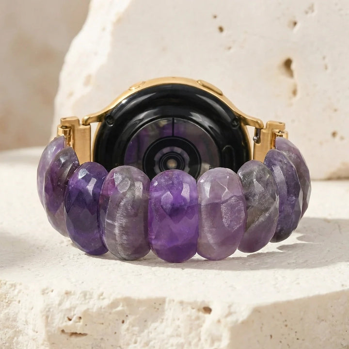 Amethyst Clarity Samsung Watch Band - Amethyst