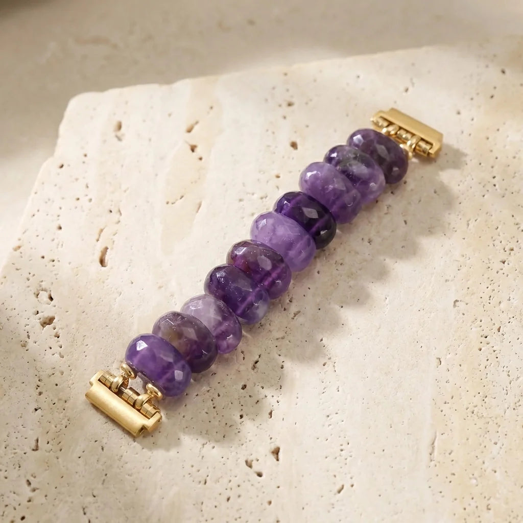 Amethyst Clarity Samsung Watch Band - Amethyst