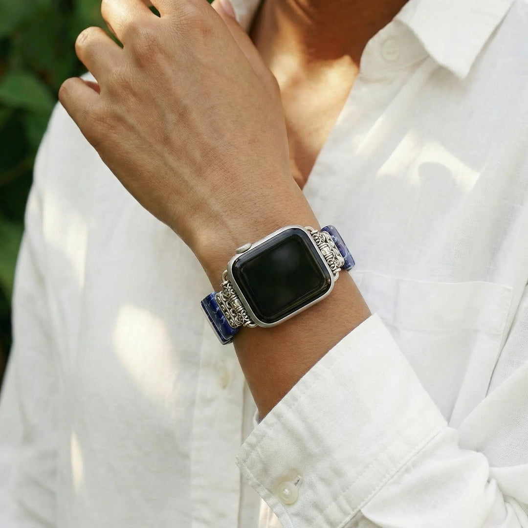 Midnight Jasper Apple Watch Band - Jasper