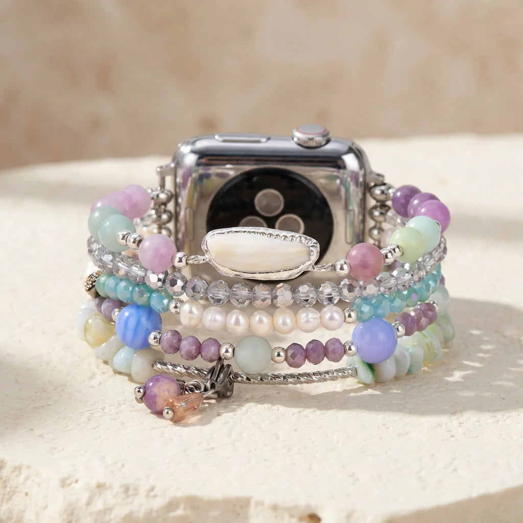 Ocean Breath Apple Watch Band - Amazonite 