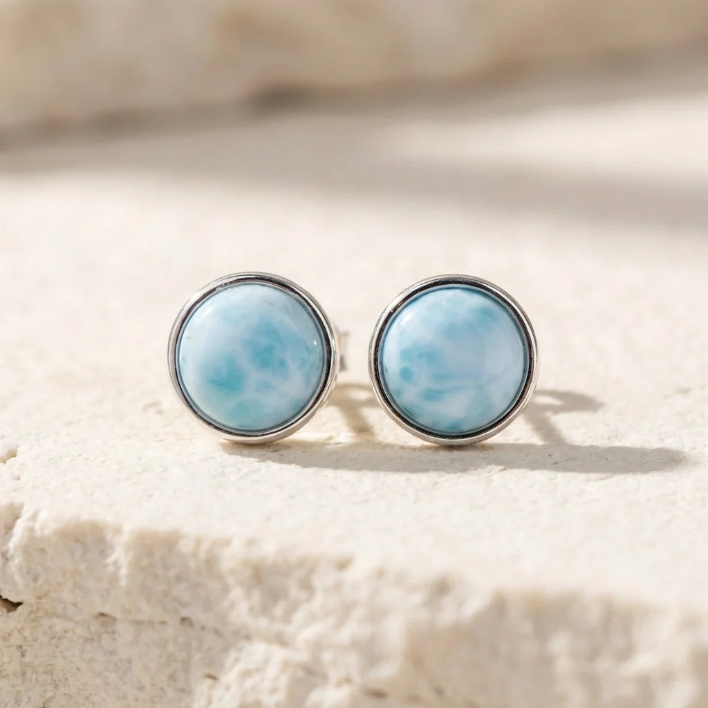 Larimar Serenity Earrings - Larimar