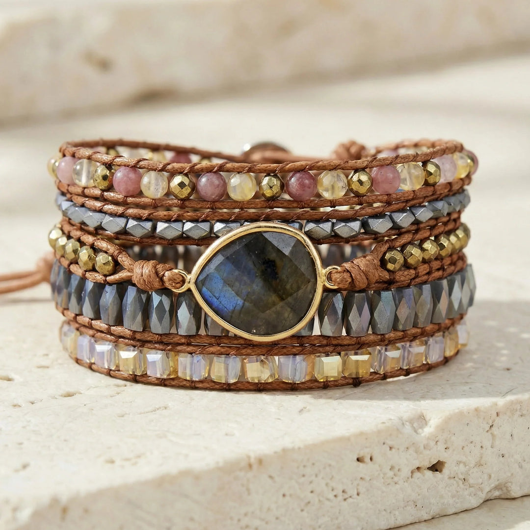 Labradorite Protection Bracelet - Labradorite