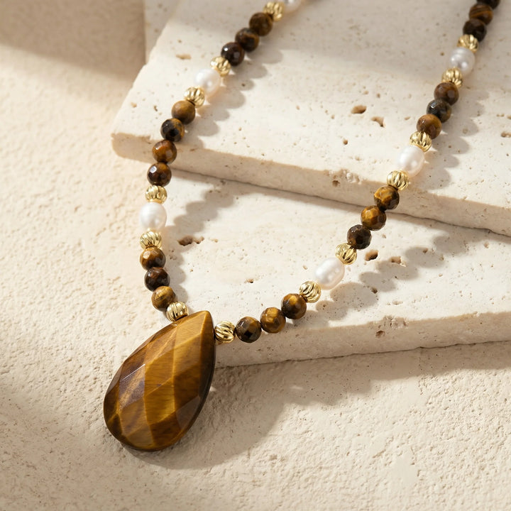 Elysian Drop Necklace - Lapis Lazuli