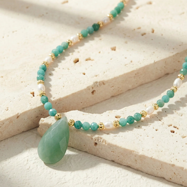 Elysian Drop Necklace - Lapis Lazuli